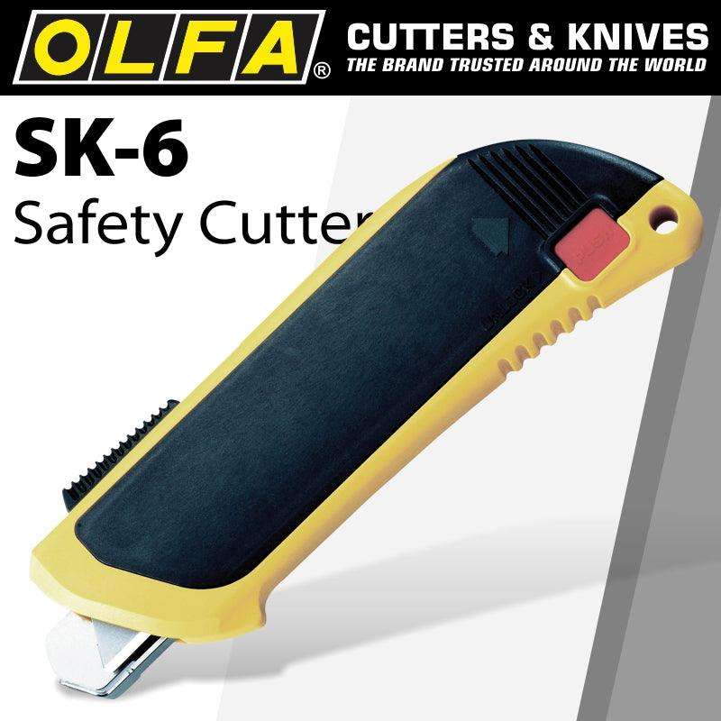 Olfa Safety Knife Auto Retract 17.5 Mm Auto Gaurd System
