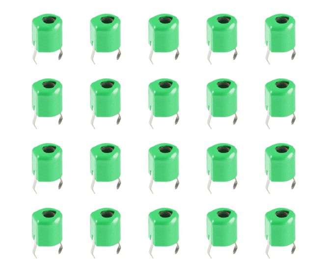 Adjustable Capacitor T/H 30p F 6.2p F Green 1 K/Bag Cvn6 D030 A