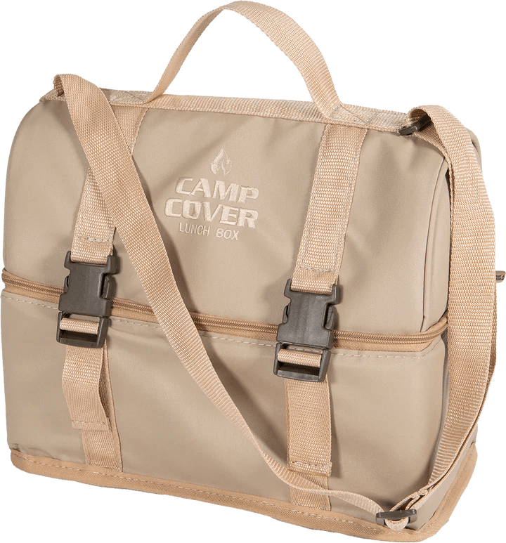 Camp Cover Cooler Lunch Box Wheat