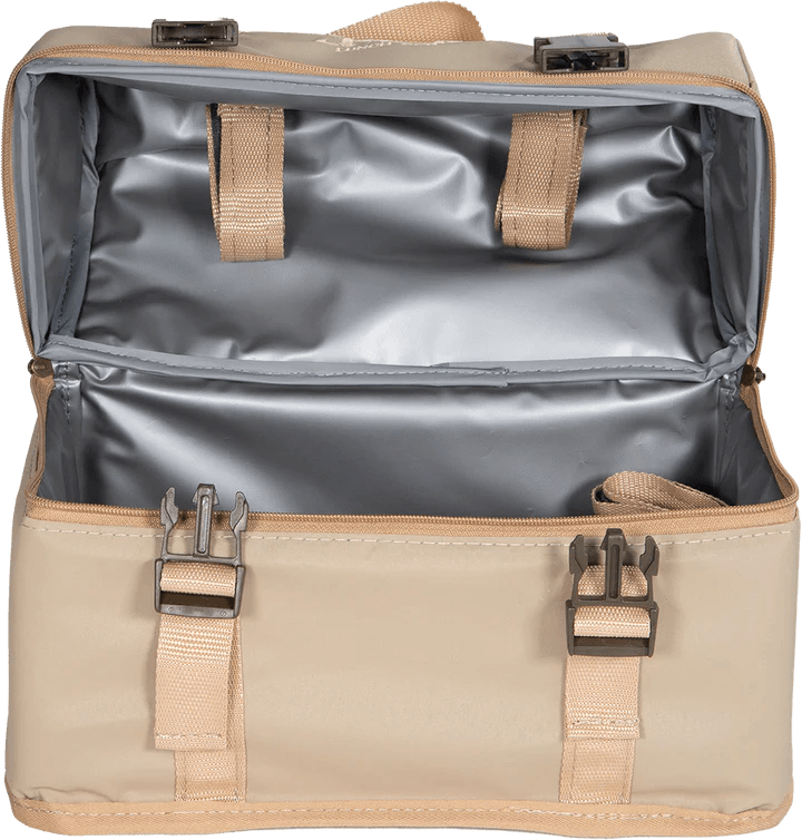 Camp Cover Cooler Lunch Box Wheat