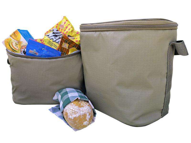 Camp Cover Cooler Six Pack Ripstop Standard Khaki