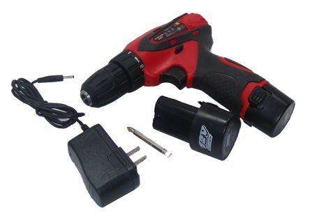 Dual Speed Cordless Screwdriver 12 Vdc D010 12 V C