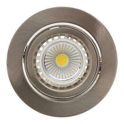 Tilt Twist D/Light 94mm Dia Satin Chrome