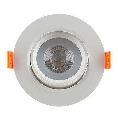 Tilt Round D/Light White Led 5w 3000 K