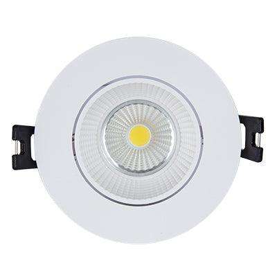 Tilt D/Light Polycarbonate 90mm Dia White Excl L/Holder