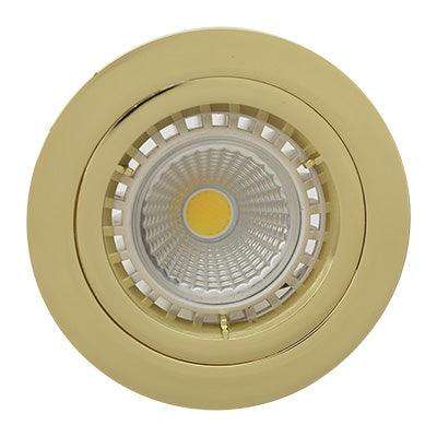 Straight Twist D/Light 80mm Dia P/Brass