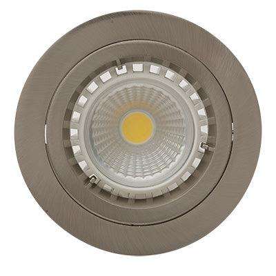 Straight Twist D/Light 80mm Dia Satin Chrome