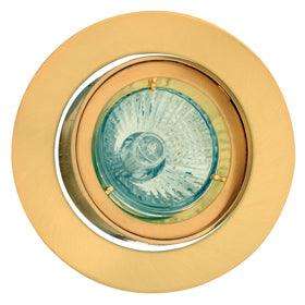 Tilt Twist D/Light 94mm Dia Polished Brass