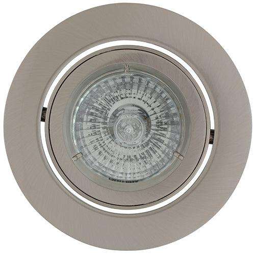 Tilt Twist D/Light 94mm Dia Satin Chrome
