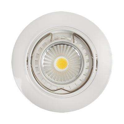 Tilt Curved Rim D/Light 83mm Dia White