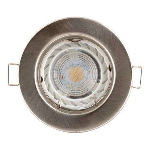 D/Light S/Chrome L/Holder & Led Gu10 5w 4000 K