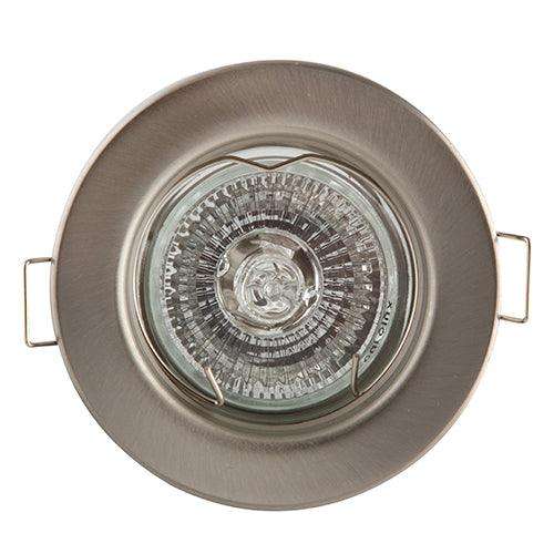 Straight Round D/Light 50w Dia 12 V S/Chrome (Pp)