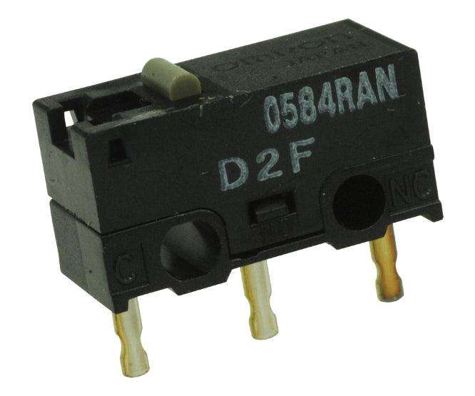 Sub Mini Micro Switch Spdt 100m A 30 Vdc Pin Plunger D2 F 01