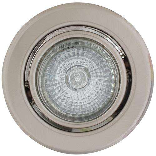 Tilt D/Light 94mm Dia Satin Chrome