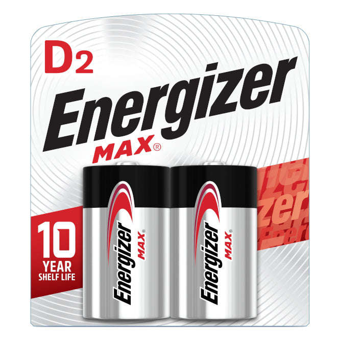 D Size Battery 1.5 V Alkaline 2/Pack D5 Bp2
