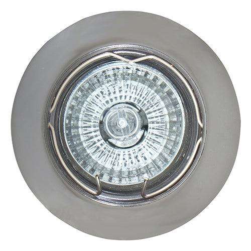 Straight Curved Rim D/Light 78mm Dia Gun Metal