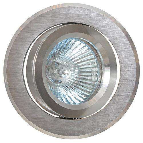 Cnc Tilt Round D/Light 82mm Dia Aluminium