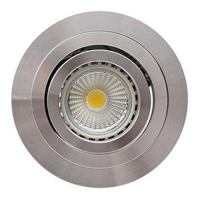 Cnc Tilt Round D/Light 90mm Dia Aluminium