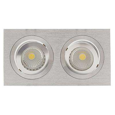 Cnc Tilt Rectangular D/Light 175mm Dia Alum.