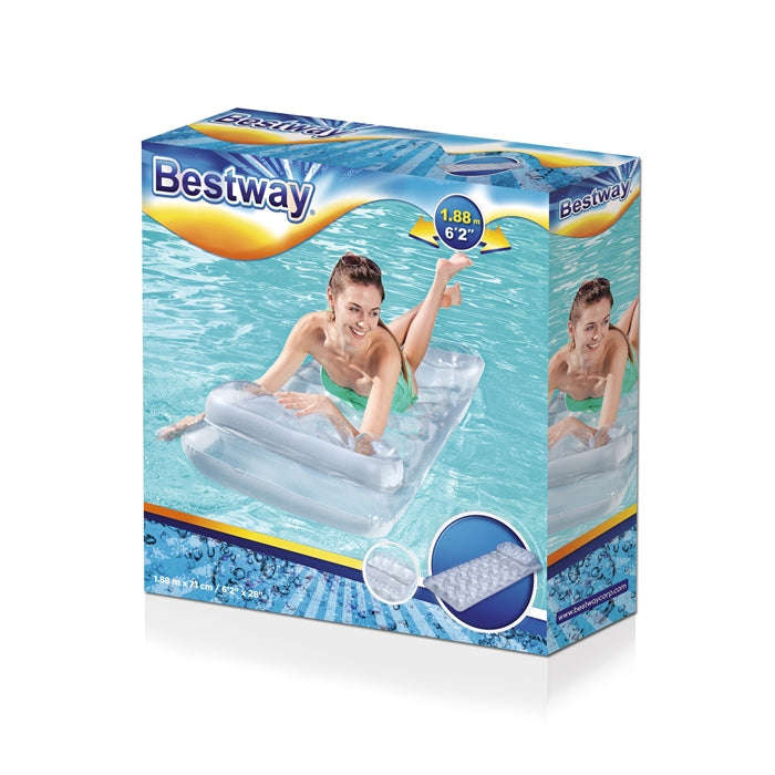 Bestway 1.88m X 71cm Metal Tech Lounge