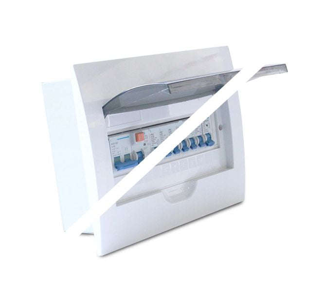 Db Populated Flush 12 W 63 A,63 A,40 A,2x20 A,2x10 A 30 Db 12 W Flush Comp