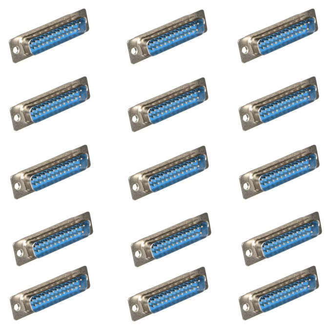 Solder Plug D Sub 25 W Panel Mnt 50/Tray Db 25 P
