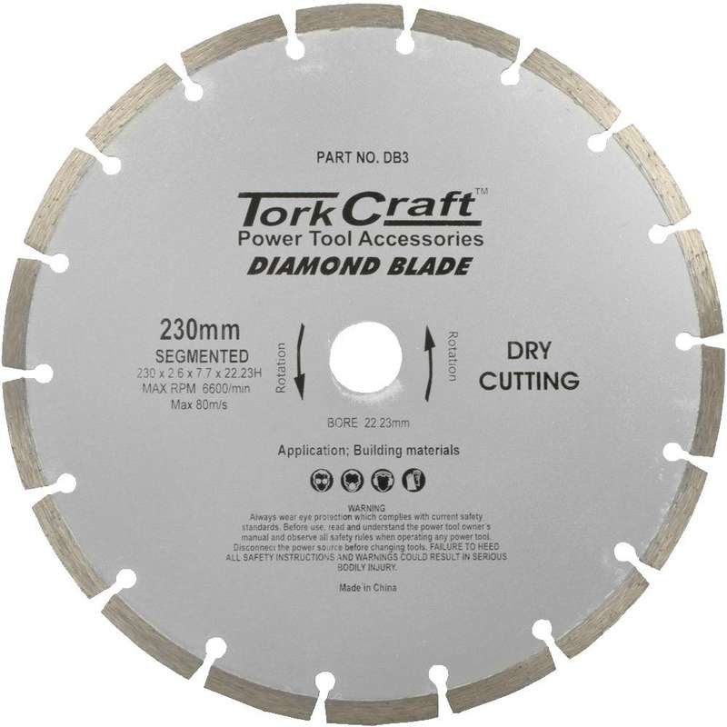 Diamond Blade Segmented 230 Mm