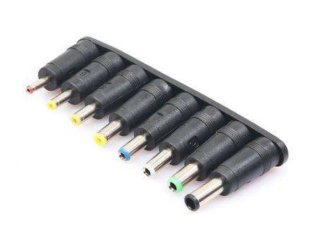 Adapter Dc Kit 8 Pcs 2.1mm Plug To 1.35 3mm Socket Dc