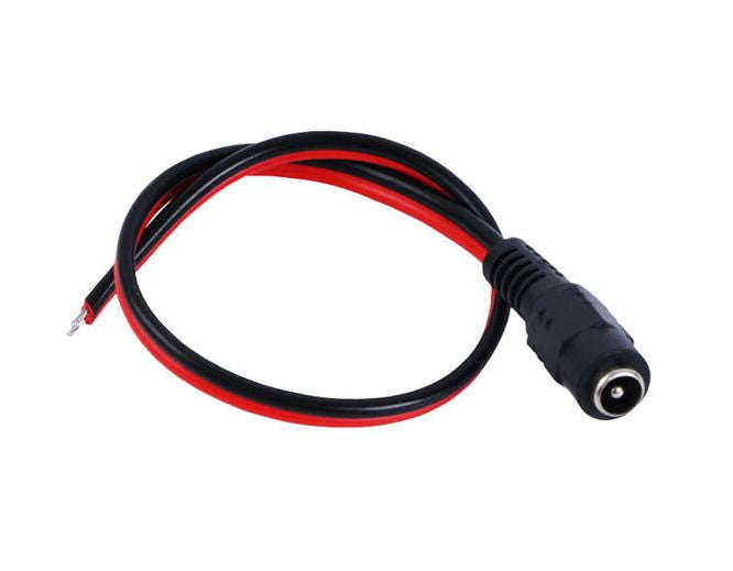 2.1mm Dc Plug In Line O/E Lead Straight Tba