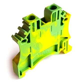 Earthing Terminal Block D/R Gr/Yl P=6.1mm Dc4 Pe 01 P 1 C 00 A(h)