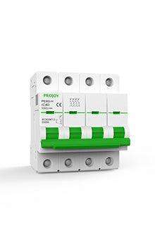 Projoy Electric Four Pole DC MCB 32A 1000V Type C 6kA