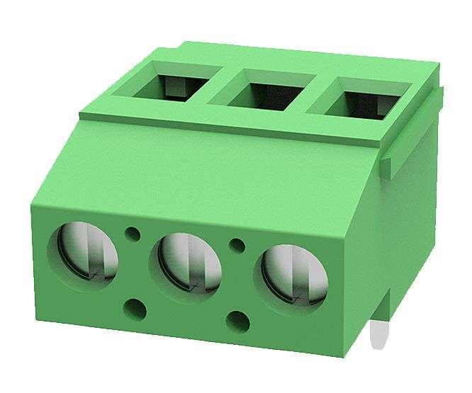 Terminal Block 3 W P=5.0 R/A Green Dg129 R 5.0 03 P 14 00 Ah