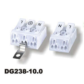 Terminal Block 2 W P=10.0 Plug In Press Dg238 10.0 02 19 00 Ah