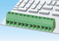 Screw Pcb Terminal Block Str 6 W P=2.54 Green Dg308 2.54 06 P 14 00 A(h)