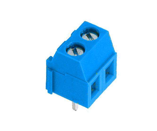 Screw Terminal Block Pcb 2 W 3.81 Str Blue Dg381 3.81 02 P 12 00 A(h)