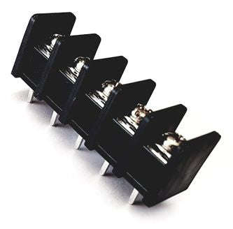 Connector Strip Pcb 5 W P=10 Mm Black Offset Dg55 S 05 P B 13 00 A(h)