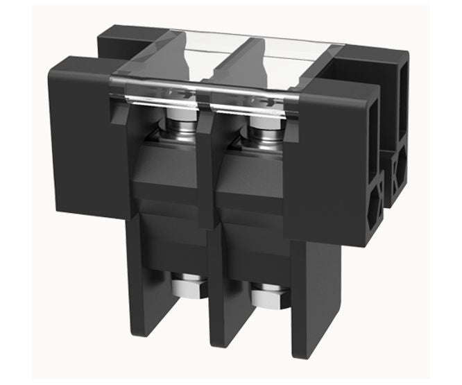 Hi Current Barrier Block 75 A 2 W P/Mnt W/Clear Cover Dg75 A 02 P 13 00 A(h)