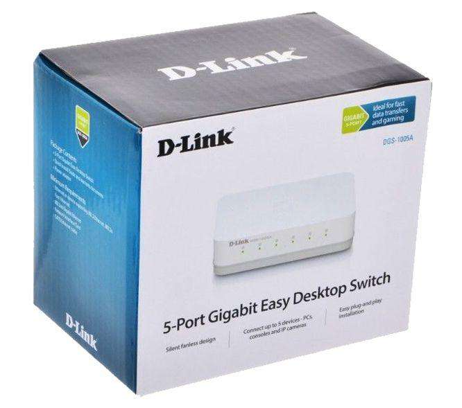 5 Port Ethernet Switch Desktop Type Dgs 1005 A