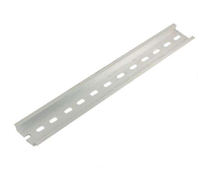 Din Rail Steel 35x7.5mm L=2m Galvinised Silver Ts35 Dr 2 Meter