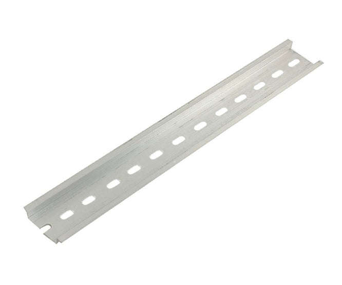 Din Rail Aluminium 2 M H=7.5mm Slotted Dr 2 Mtr Alum