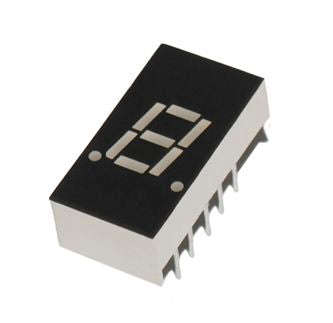 Disp 7 Seg Ca Red 7.6mm Bs A315 Rd *A*