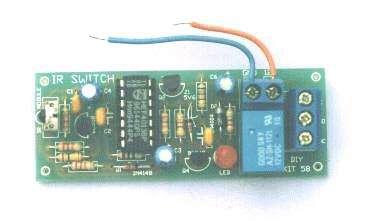 Kit Ir Remote Toggle Switch Diy K058 *D*