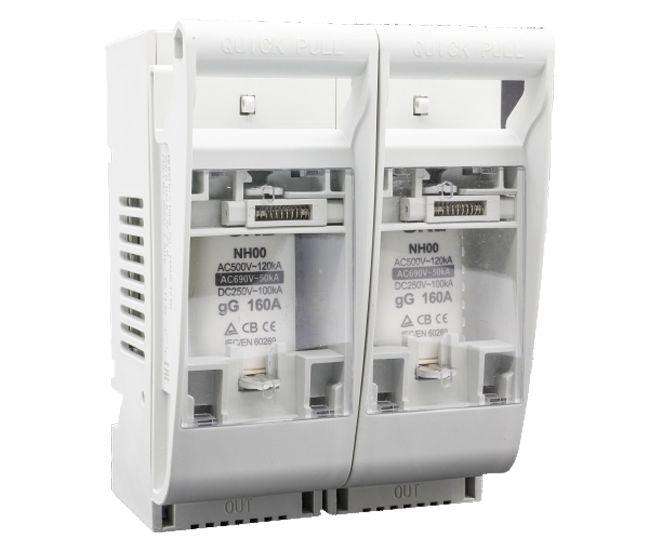 Fuse Switch Disconnector 160 A 2 P Dc440 V Dc Dnh9 160/2
