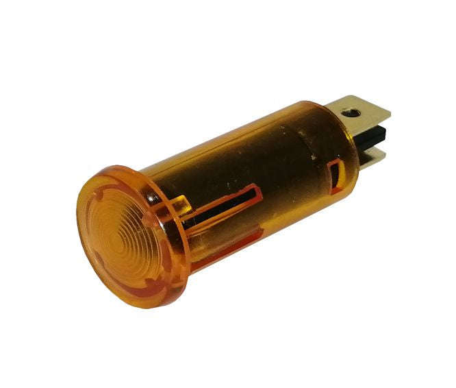 Pilot Light Clip On D=12.7 Mm 220 V Ac Orange D03 220 V Or
