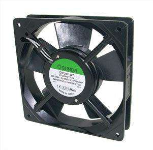 220 V Axial Cooling Fan 120sqx25mm Slv 64 Cfm Term Dp201 At 2122 Hst.Gn