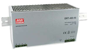 Power Supply D/R I=380 3 Ph O=48 Vdc 10 A Drt 480 48