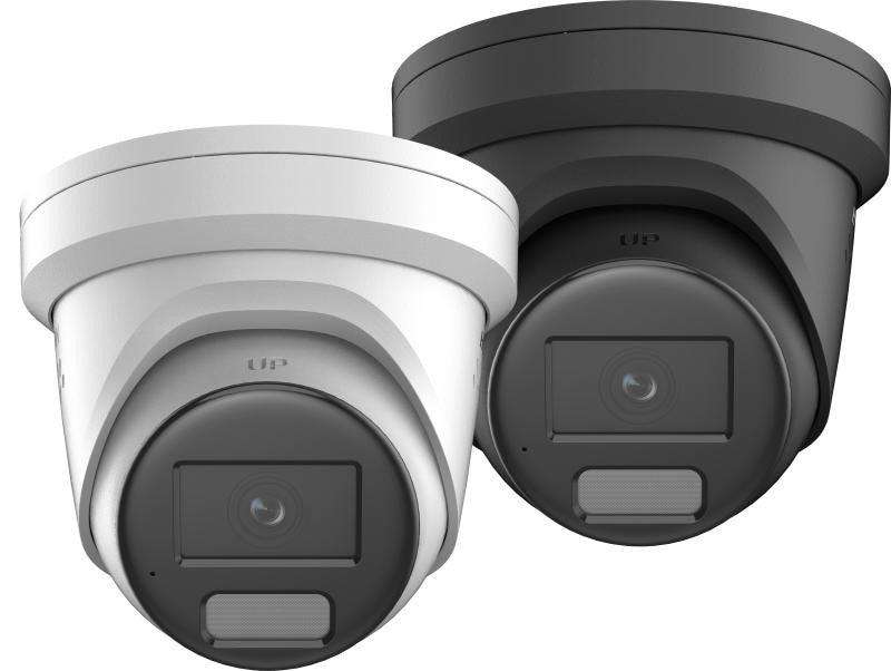 Hikvision - ColorVu 4MP turret 2.8mm lens 30m illumination 130dB WDR  microphone 1 audio/ 1 alarm...