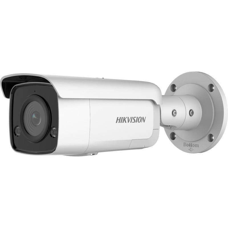 Hikvision - AcuSense 4MP bullet 6mm lens up to 60m IR 120dB WDR microphone 1 audio/ 1 alarm I/O b...