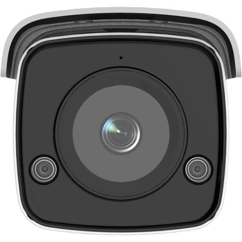 Hikvision - AcuSense 4MP bullet 6mm lens up to 60m IR 120dB WDR microphone 1 audio/ 1 alarm I/O b...