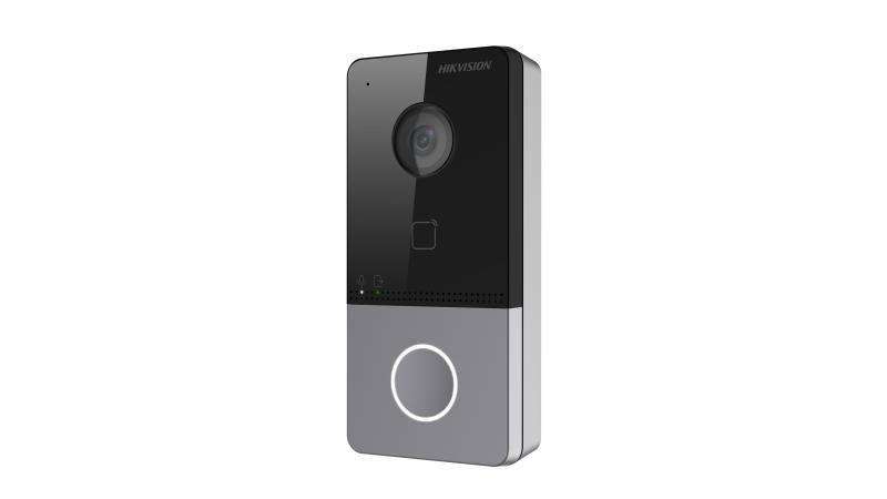 Hikvision - Plastic IP Video Doorbell with WiFi